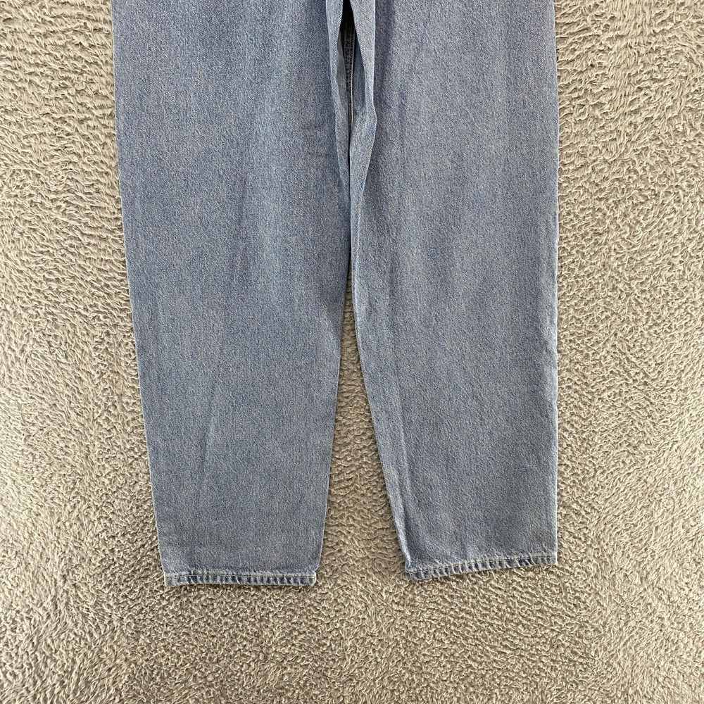 COS Barrel Jeans Womens 27 Light Wash Blue High Rise Ankle Denim Relaxed - Picture 11 of 13